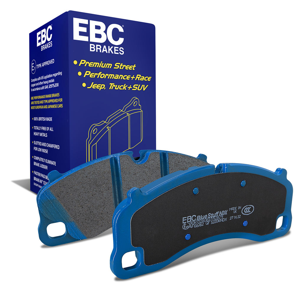 EBC Brakes DP52206NDX - Bluestuff NDX Full Race Disc Brake Pad Set, 2-Wheel Set