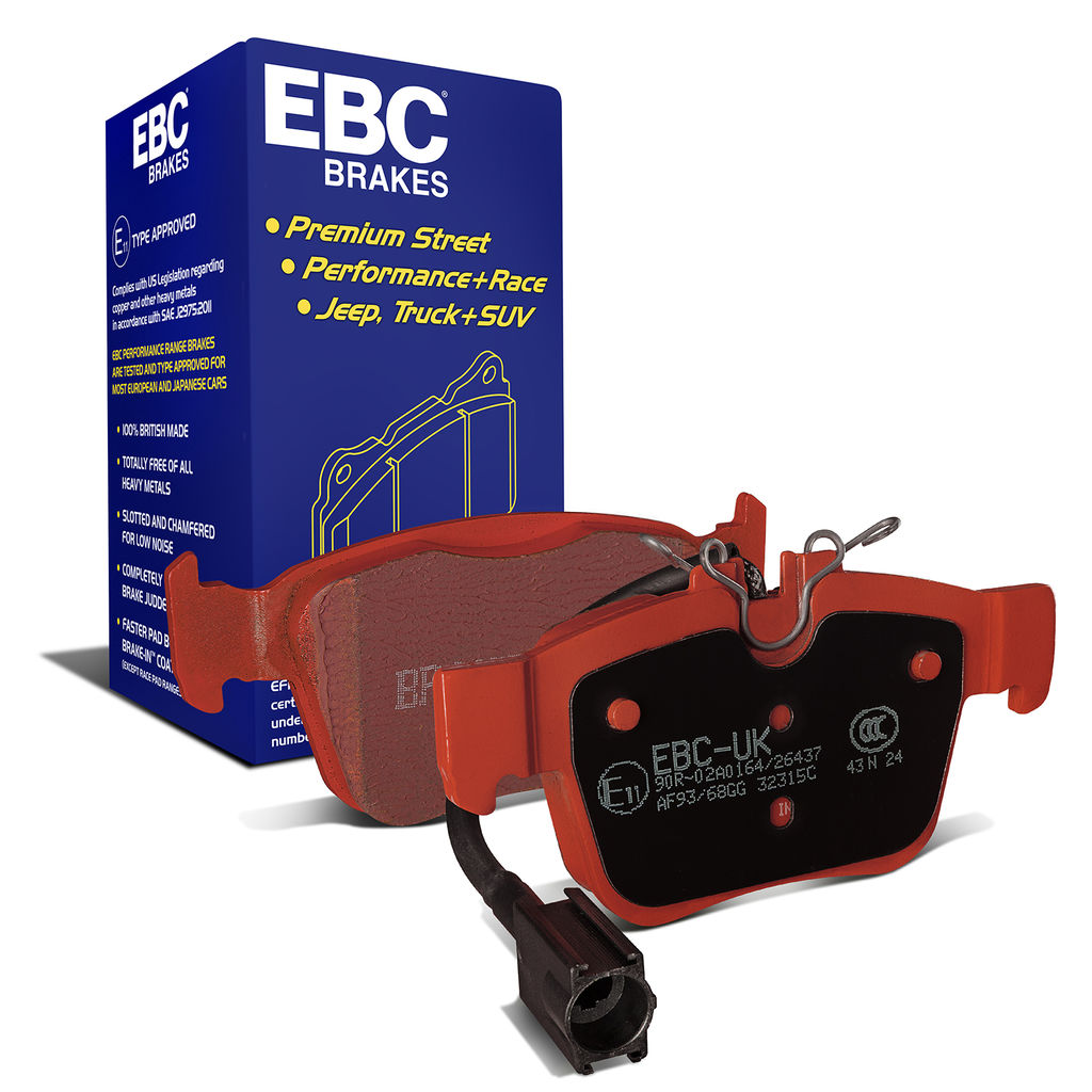 EBC Brakes DP32315C - Redstuff Ceramic Low Dust Disc Brake Pad Set, 2-Wheel Set