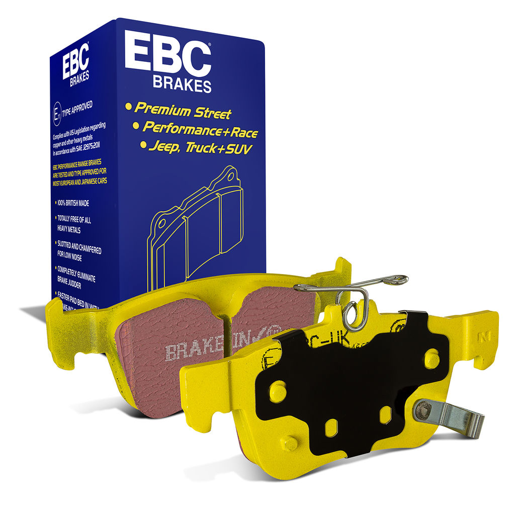 EBC Brakes DP42402R - Yellowstuff Street and Track Disc Brake Pad Set, 2-Wheel Set