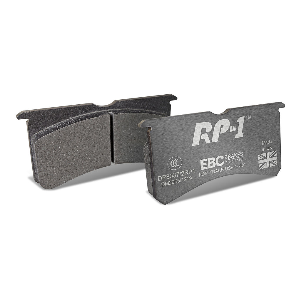 EBC Brakes DP8037/2RP1 - RP-1 Race Disc Brake Pad Set, for CP8240/CP8241/CP8250/Superlite 4 and Piston