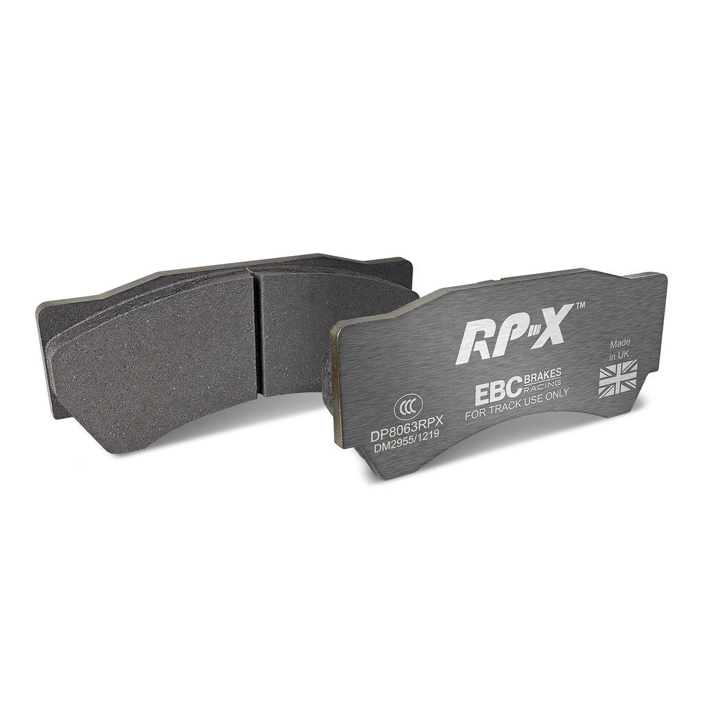 EBC Brakes DP8063RPX - RPX Race Disc Brake Pad Set, 2-Wheel Set