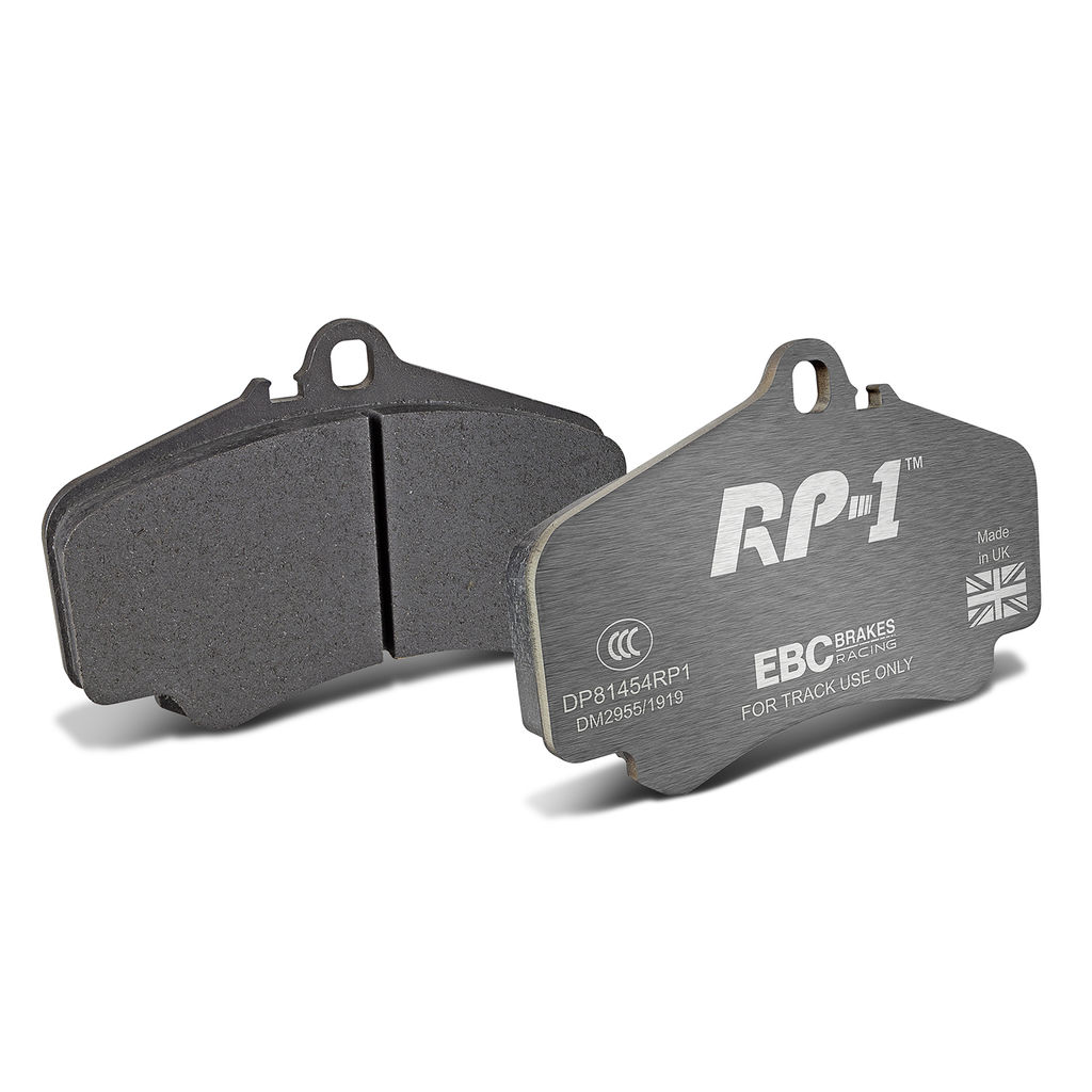EBC Brakes DP81454RP1 - RP-1 Race Disc Brake Pad Set, 34/32mm Disc Thickness, 330mm Dia.