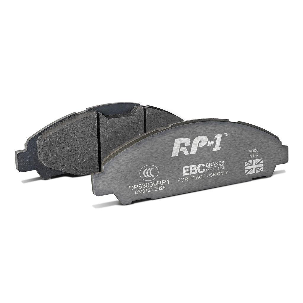 EBC Brakes DP83039RP1 - RP-1 Race Disc Brake Pad Set, 30/29mm Disc Thickness, 320mm Dia.