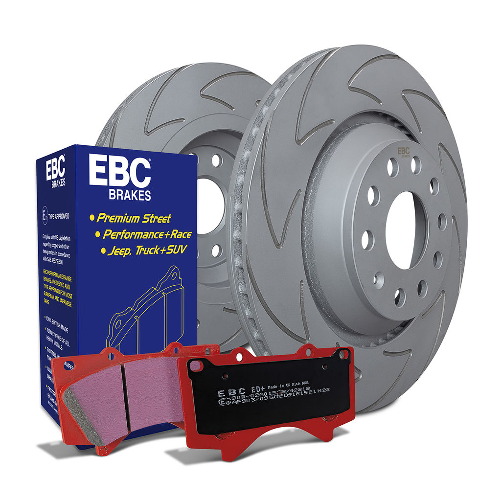 EBC Brakes S7KF1111 - Stage 7 Race Track High Carbon Brake Kit