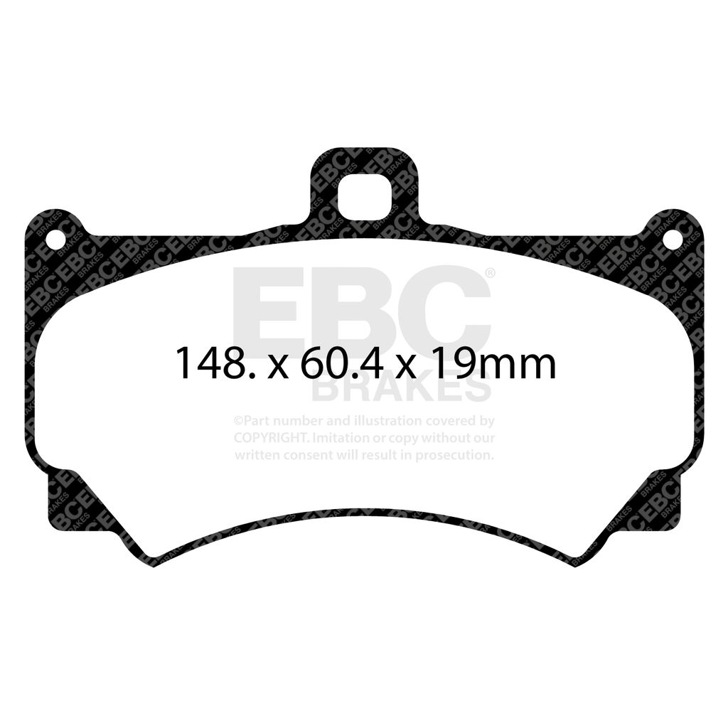 EBC Brakes DP8065RPX - EBC RPX Race Pads