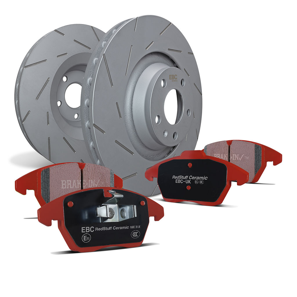 EBC Brakes S4KF1988 - Brake Kit - Redstuff Pad and USR Rotor
