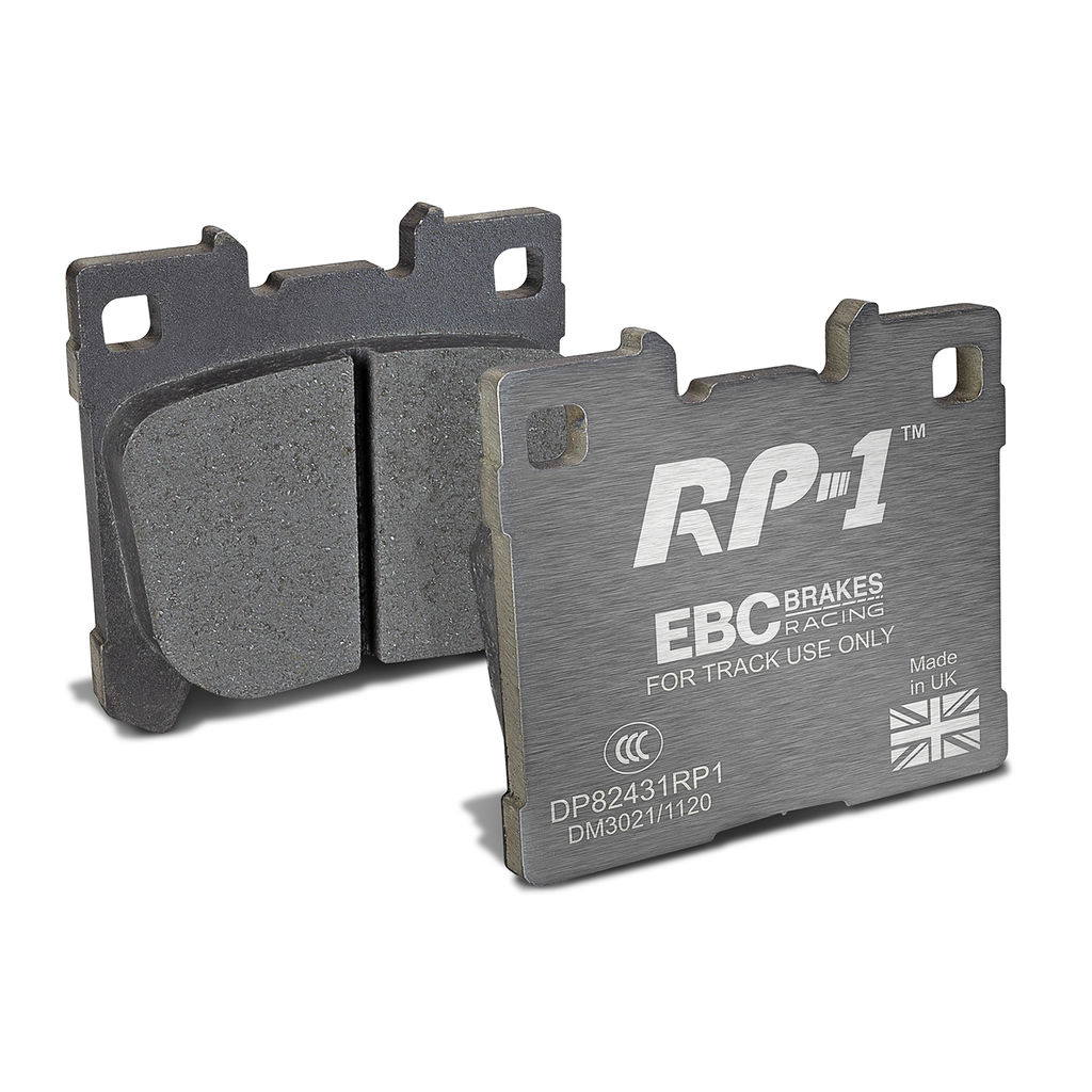 EBC Brakes DP82431RP1 - RP-1 Racing Brake Pads for Lighter Track Cars