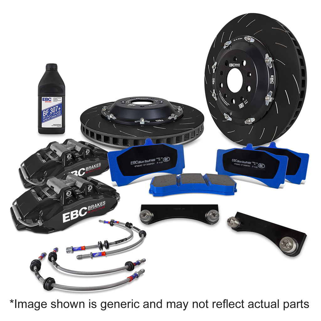 EBC Brakes BBK052BLK-1 - Apollo Big Brake Kit