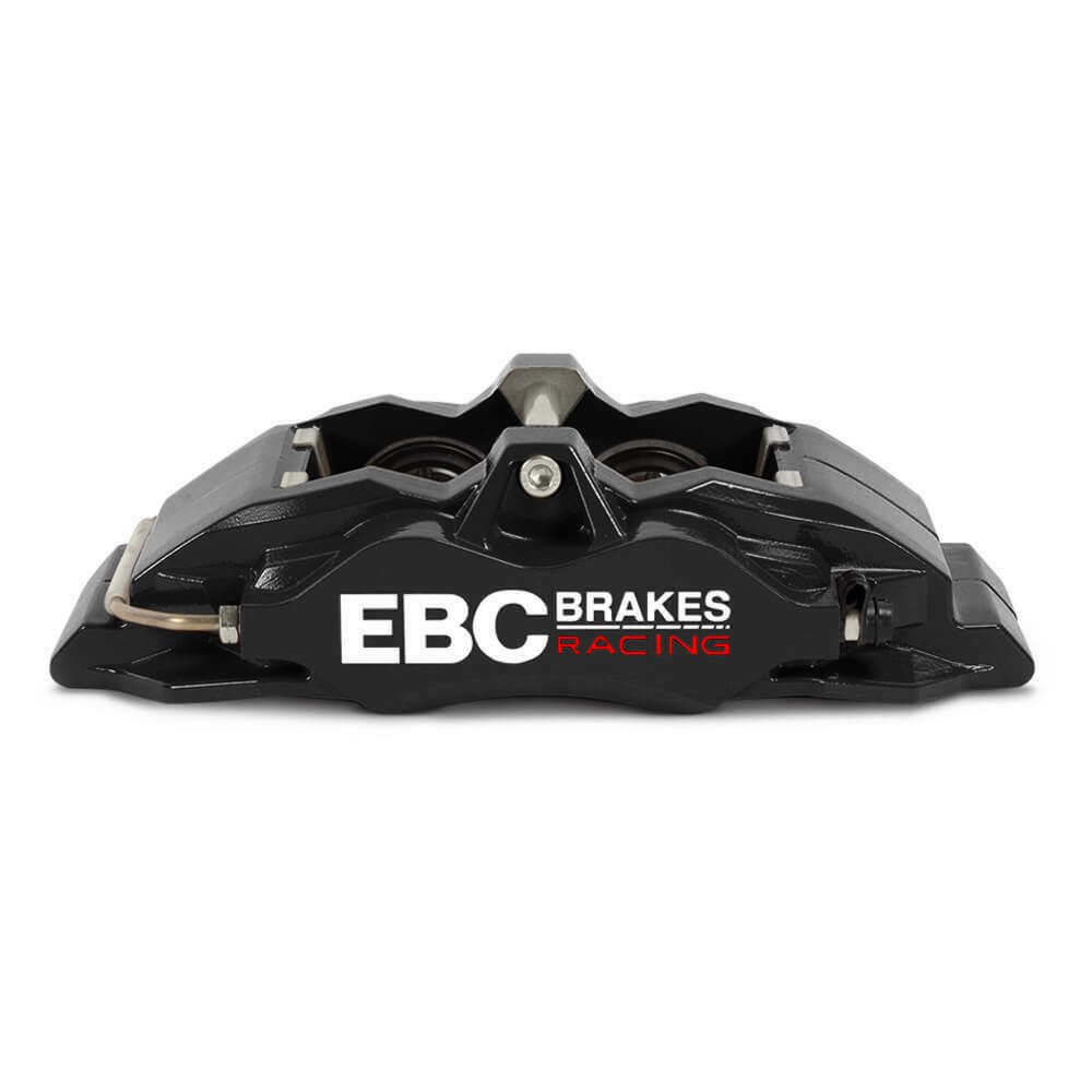 EBC Brakes BC4104BLK-L - Apollo-4 Disc Brake Caliper, Black, Aluminum 2-Piece Bolted Body, FMSI Pad No. DR002