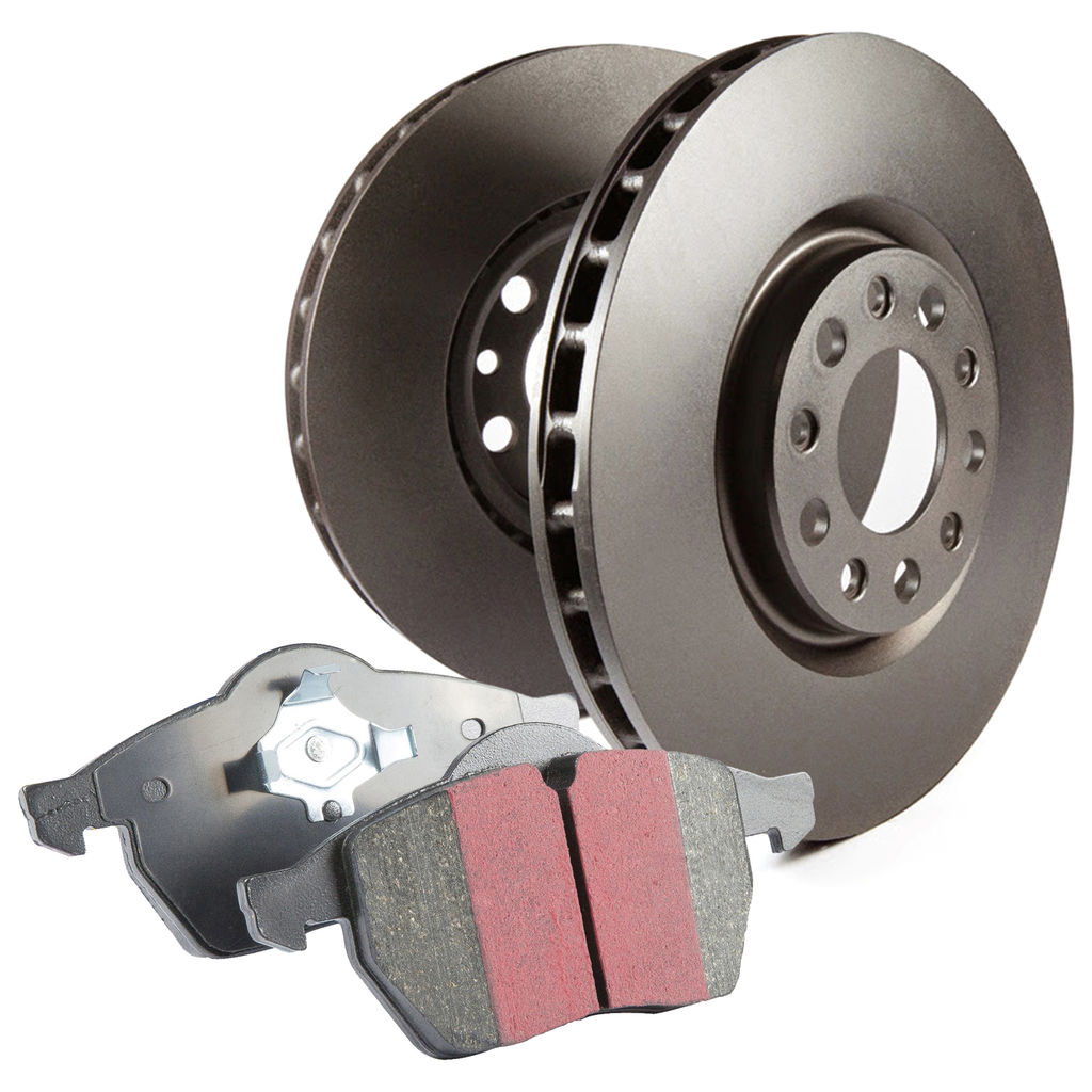 EBC Front brake discs & Ultimax Tampons for NISSAN PIXO 1.0 2009 > 13
