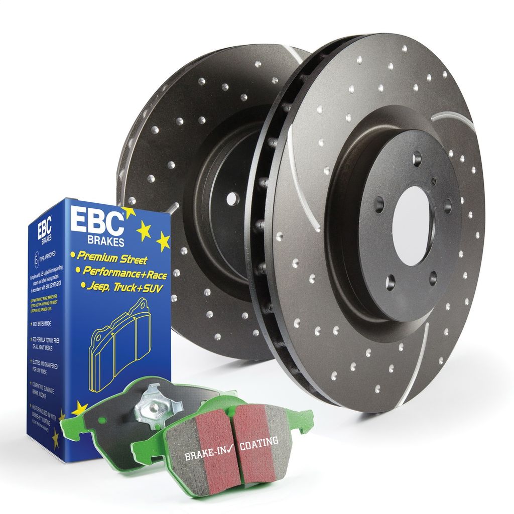 EBC Brakes GD7402 3GD Series Dimpled and Slotted Sport Rotor 