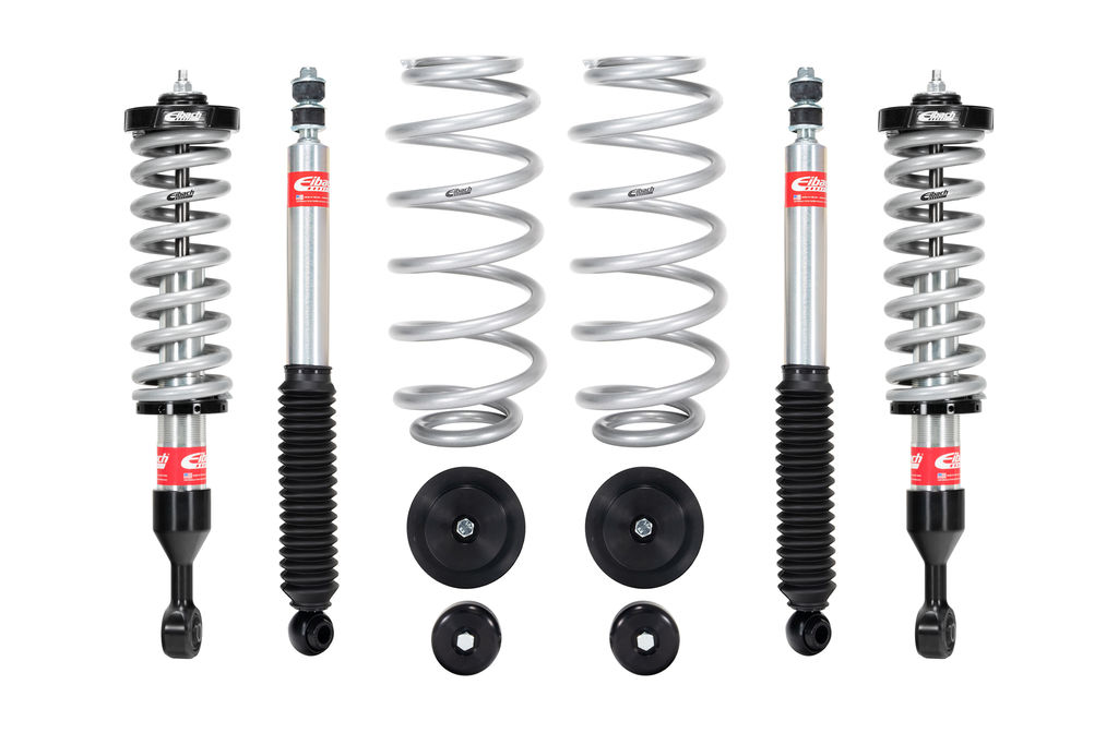 Eibach E86-59-005-01-22 - PRO-TRUCK COILOVER STAGE 2 - Front Coilovers + Rear Shocks + Pro-Lift-Kit Spring