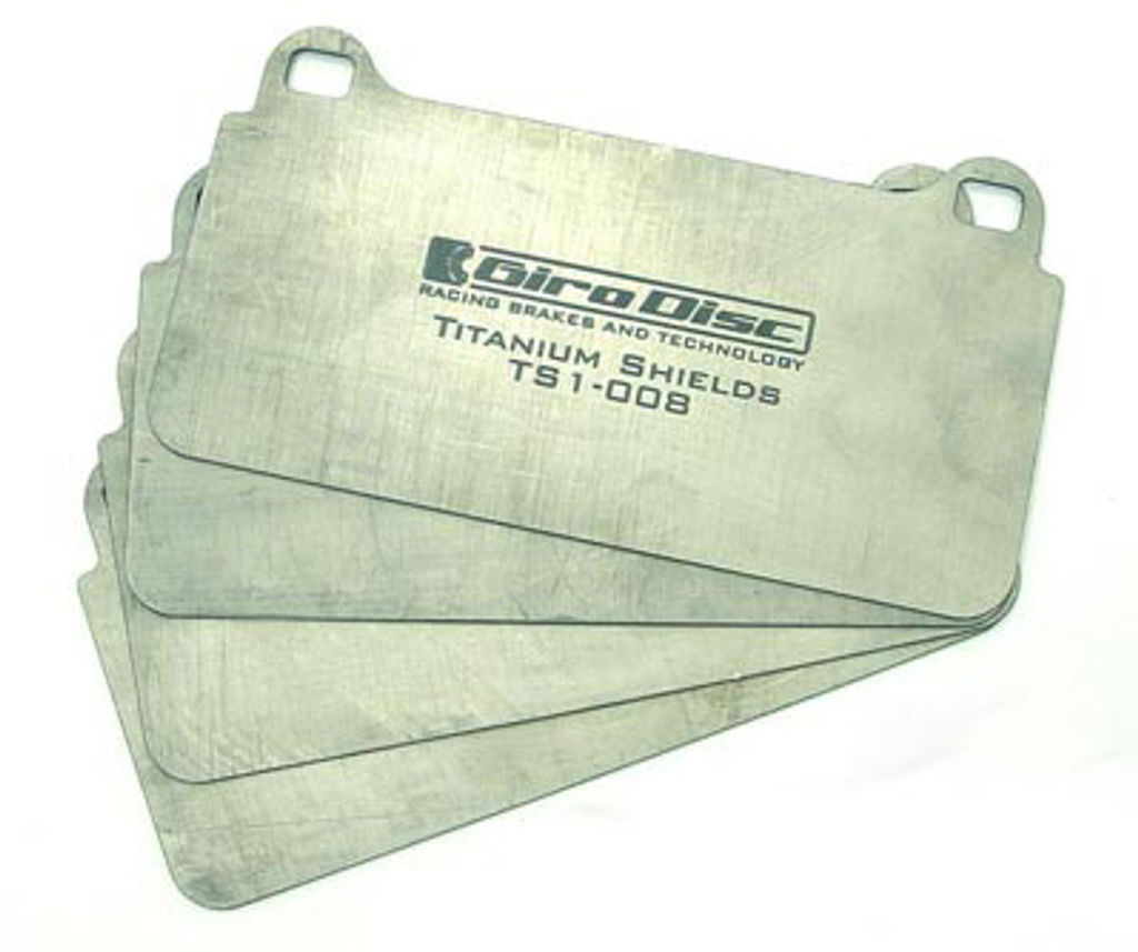 GiroDisc TS-1880-4 - Titanium Pad Shields