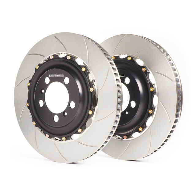 GiroDisc A1-175DS - Dimpled and Slotted Slotted 2-Piece Rotor Set