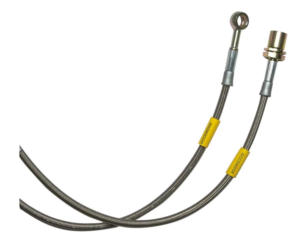 Goodridge 12254 - G-Stop Braided Stainless Steel Brake Line Kit