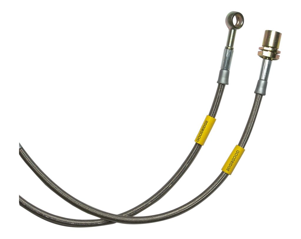 Goodridge 4-15519 - G-Stop Braided Stainless Steel Brake Line Kit