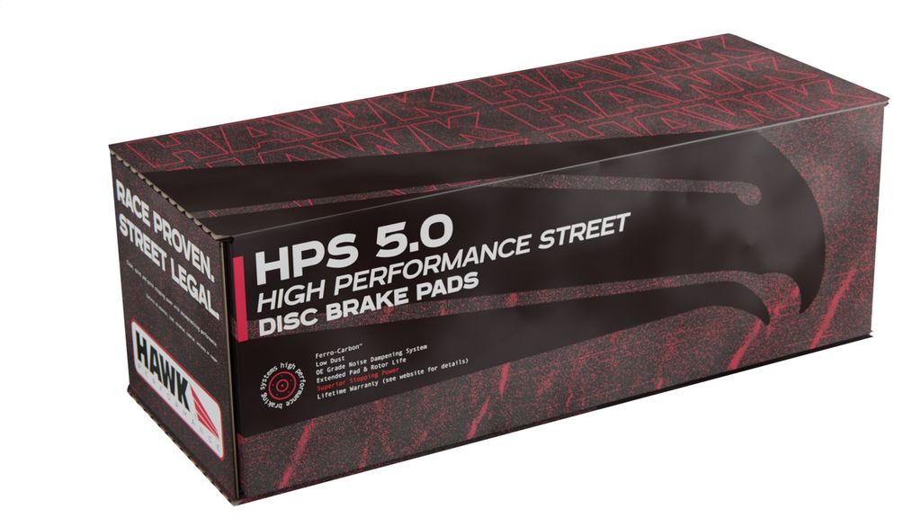 Hawk Performance HB540B.490 - HPS 5.0 Brake Pads, 2 Wheel Set