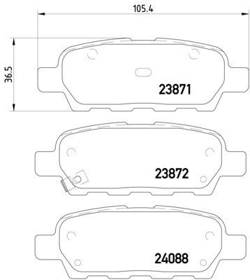 Pagid 355010241 - Brake Pad Set