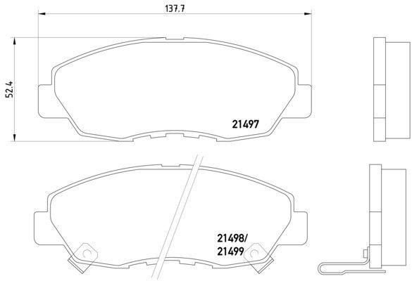 Pagid 355016511 - Brake Pad Set