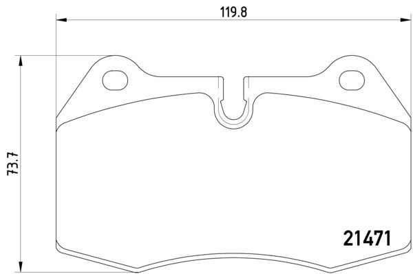 Pagid 355018211 - Brake Pad Set