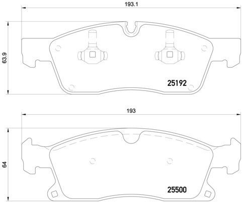 Pagid 355019701 - Brake Pad Set