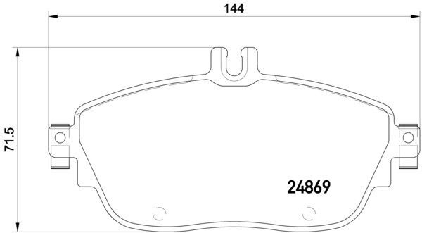 Pagid 355019721 - Brake Pad Set