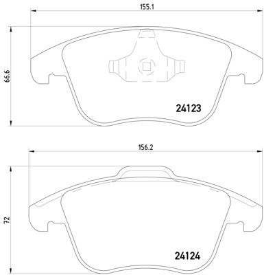 Pagid 355019881 - Brake Pad Set