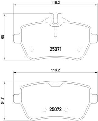 Pagid 355020471 - Brake Pad Set, With Accessories, With Brake Caliper Screws