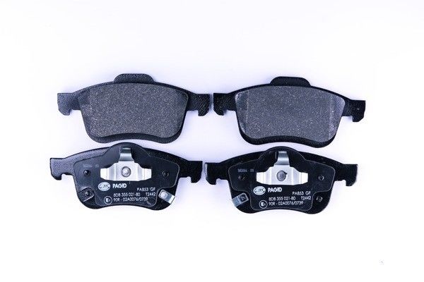 Pagid 355021801 - Brake Pad Set, With Acoustic Wear Warning