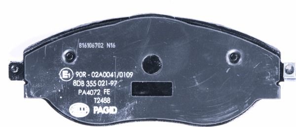 Pagid 355021971 - Brake Pad Set, With Integrated Wear Sensor