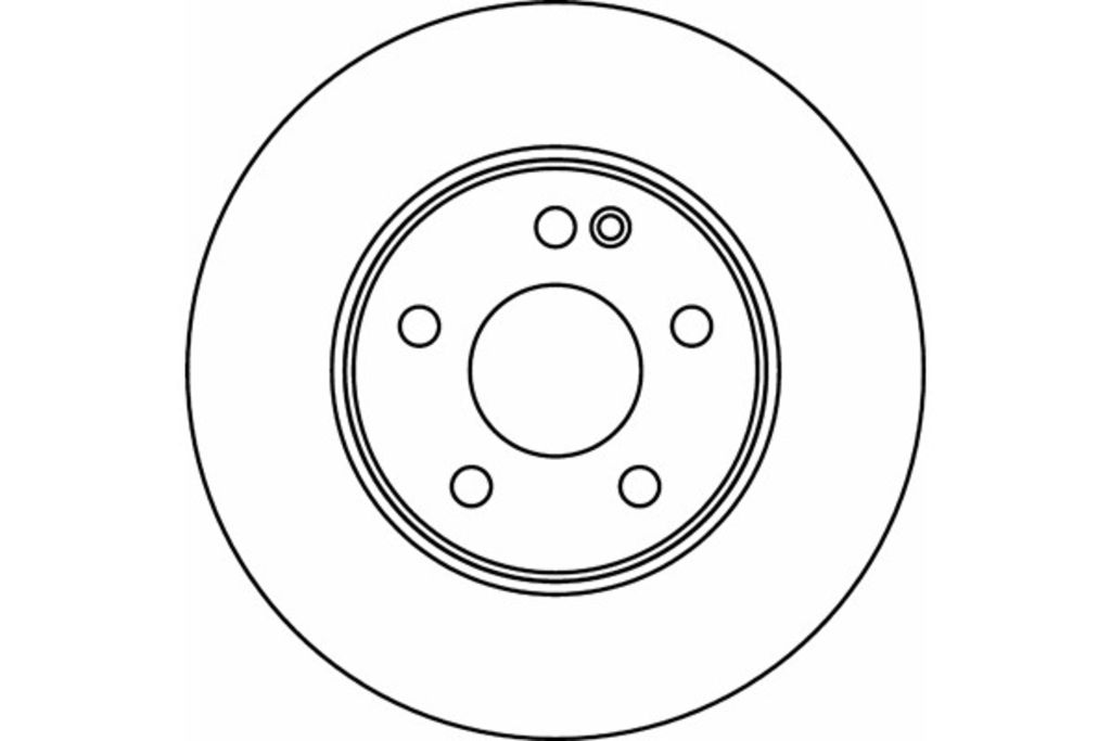 Pagid 355111081 - Disc Brake Rotor, Internally Vented, Diameter: 288 mm, Thickness 25.0 mm