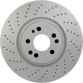 Pagid 355122032 - Disc Brake Rotor, Perforated / Vented, Diameter: 360.0 mm, Thickness 32.0 mm