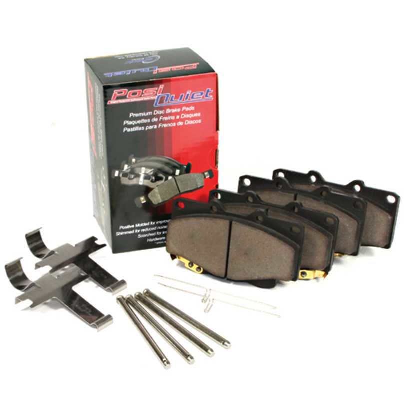 Centric 105.0591 Posi-Quiet Ceramic Brake Pad with Shims StopTech 105.05910 