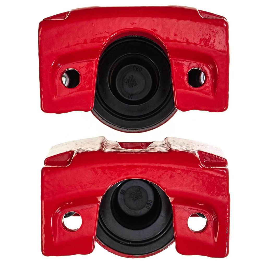PowerStop S4872 - Red Powder Coated Calipers