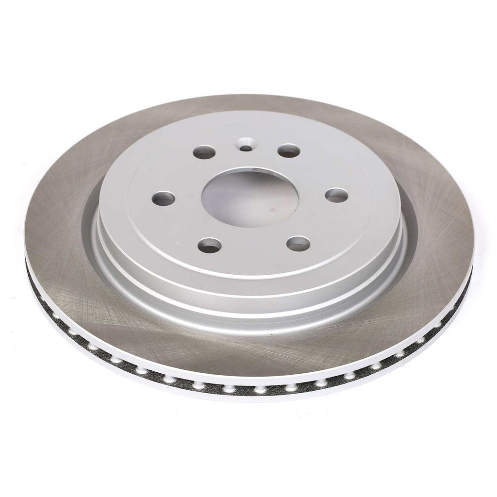 PowerStop AR82143SCR - PowerStop Coated Hat and Edge Rotor