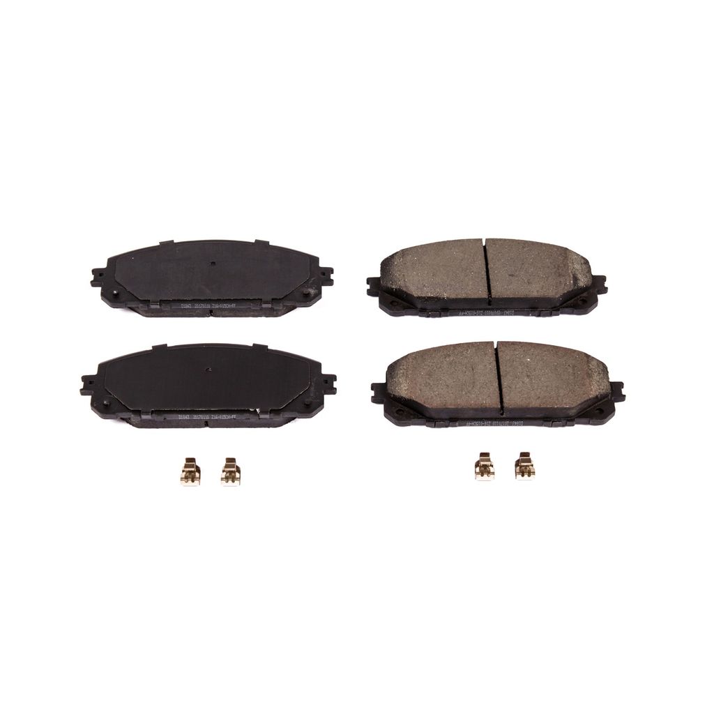 PowerStop 16-1843 - Z16 Low Dust Evolution Ceramic Brake Pads
