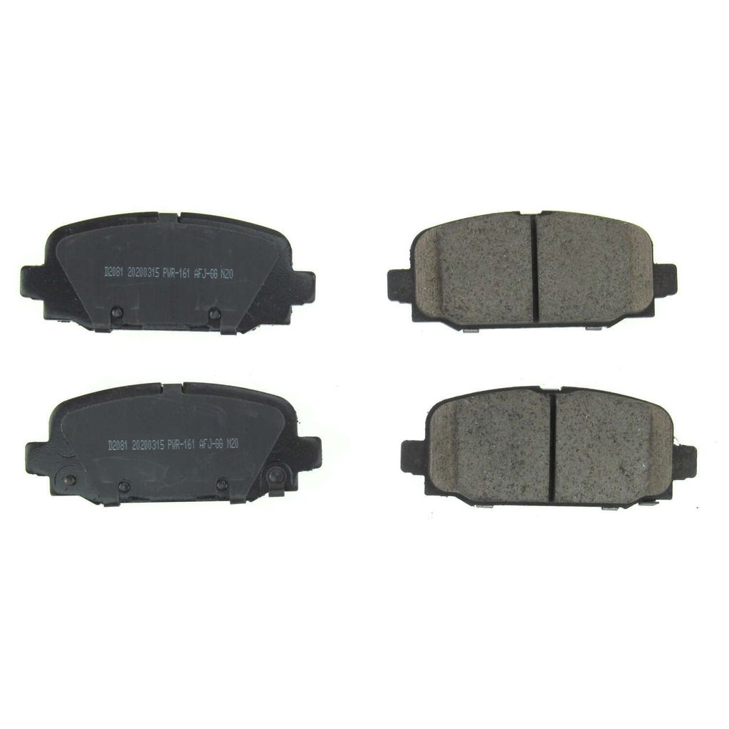 PowerStop 16-2081 - Z16 Low Dust Evolution Ceramic Brake Pads
