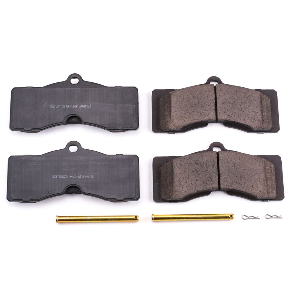 PowerStop 17-008 - Z17 Low Dust Evolution Ceramic Brake Pads with Hardware