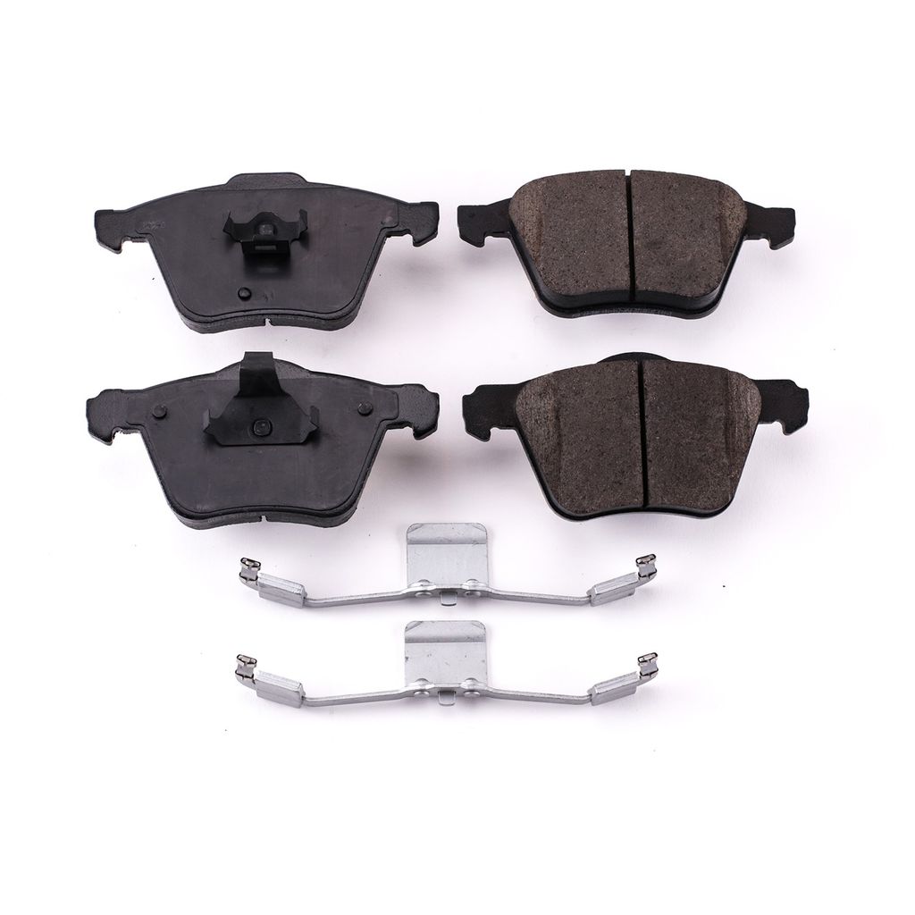 PowerStop 17-1003 - Z17 Low Dust Evolution Ceramic Brake Pads with Hardware