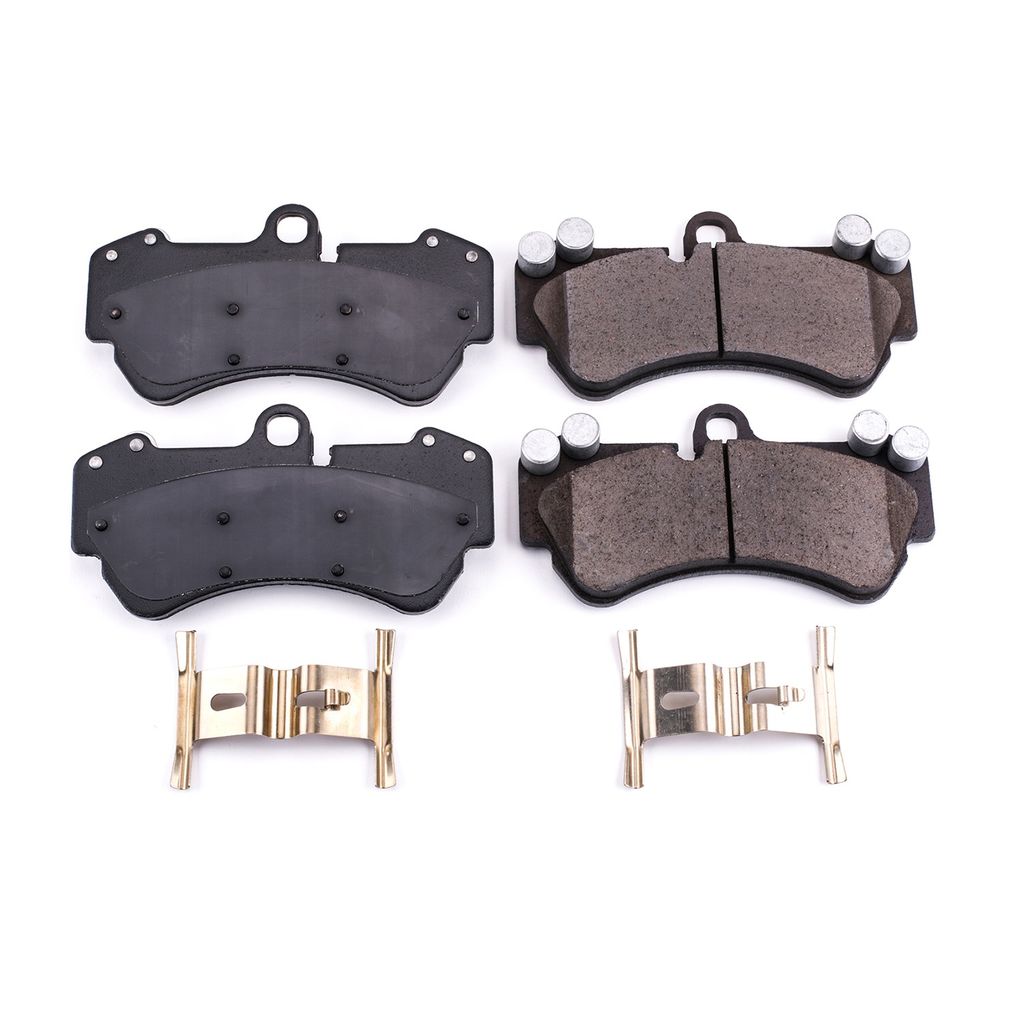 PowerStop 17-1007 - Z17 Low Dust Evolution Ceramic Brake Pads with Hardware