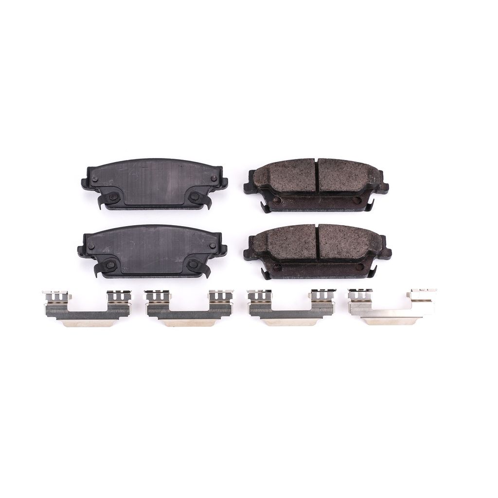 PowerStop 17-1020 - Z17 Low Dust Evolution Ceramic Brake Pads with Hardware