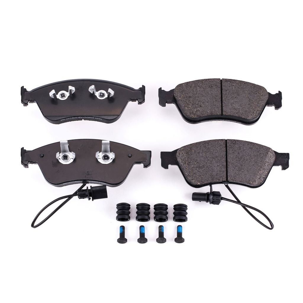 PowerStop 17-1024 - Z17 Low Dust Evolution Ceramic Brake Pads with Hardware