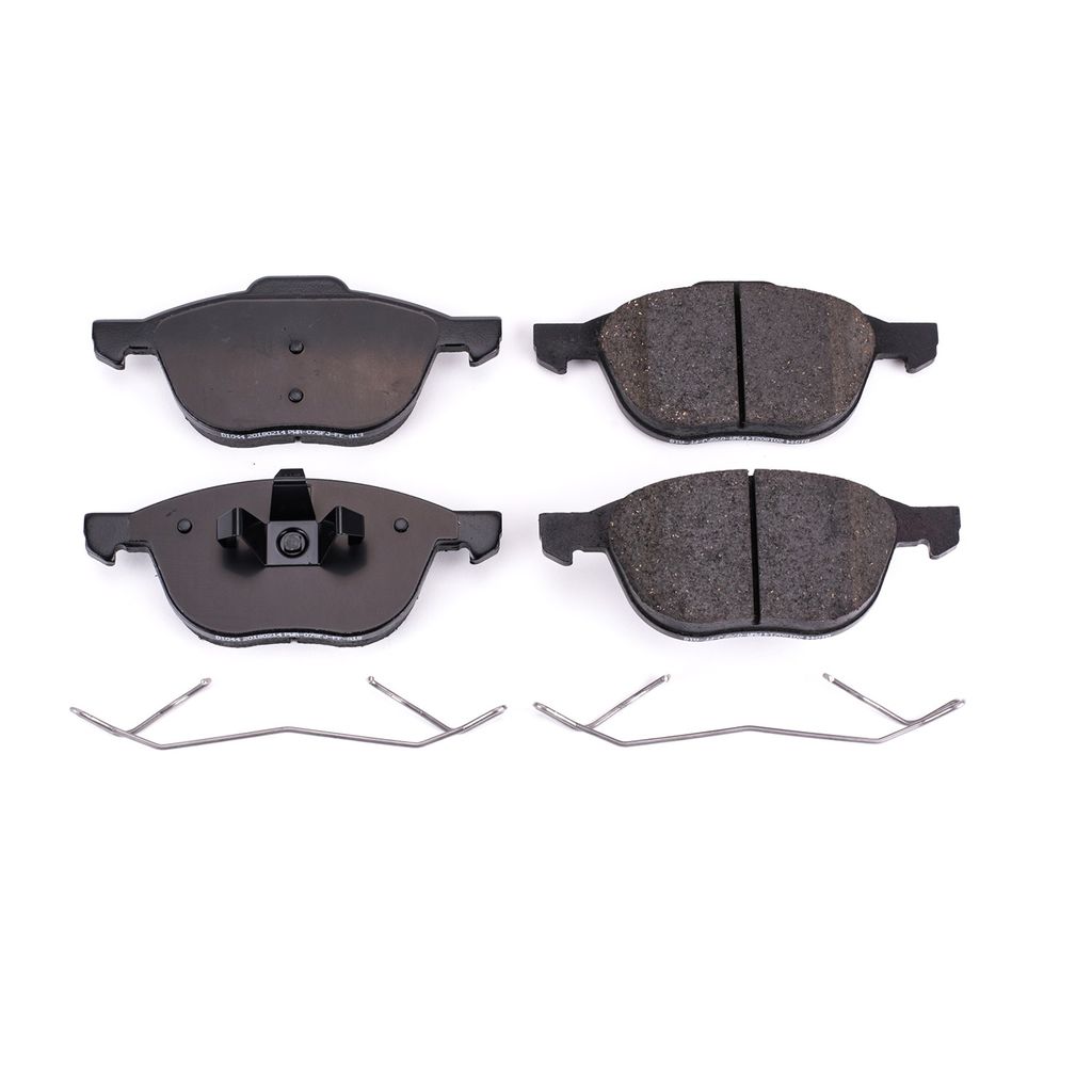 PowerStop 17-1044 - Z17 Low Dust Evolution Ceramic Brake Pads with Hardware