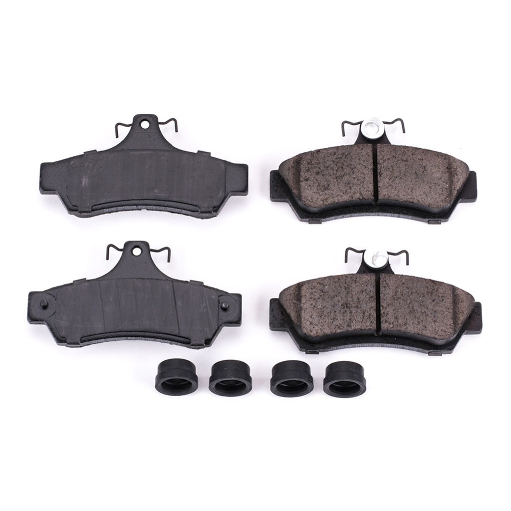 PowerStop 17-1048 - Z17 Low Dust Evolution Ceramic Brake Pads with Hardware