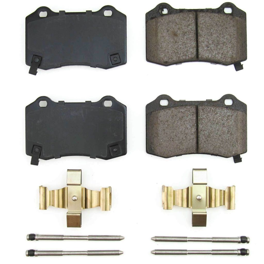 PowerStop 17-1053B - Z17 Low Dust Evolution Ceramic Brake Pads with Hardware