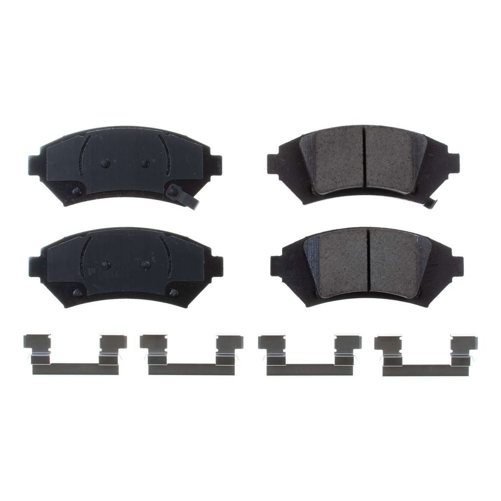 PowerStop 17-1076 - Z17 Low Dust Evolution Ceramic Brake Pads with Hardware