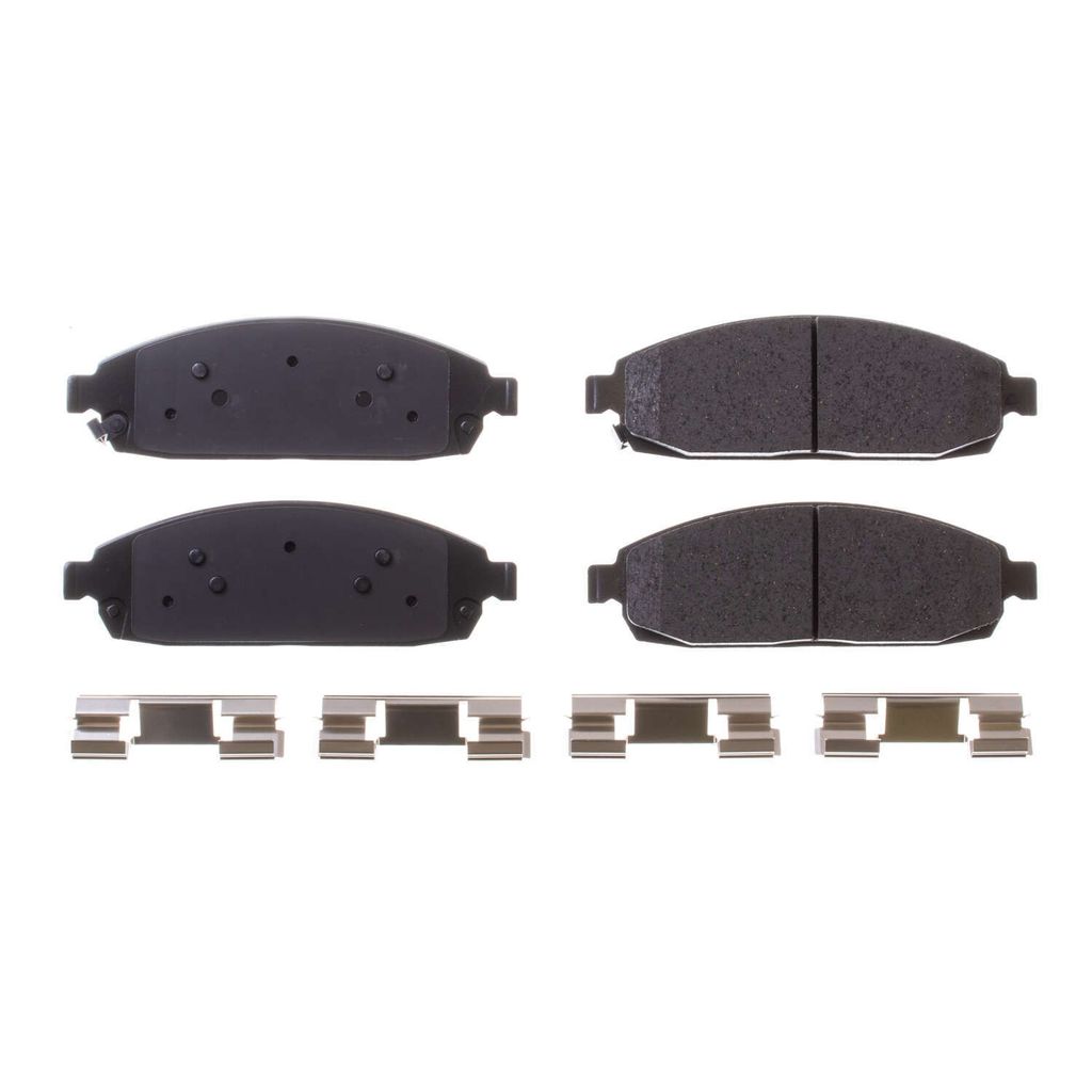 PowerStop 17-1080 - Z17 Low Dust Evolution Ceramic Brake Pads with Hardware