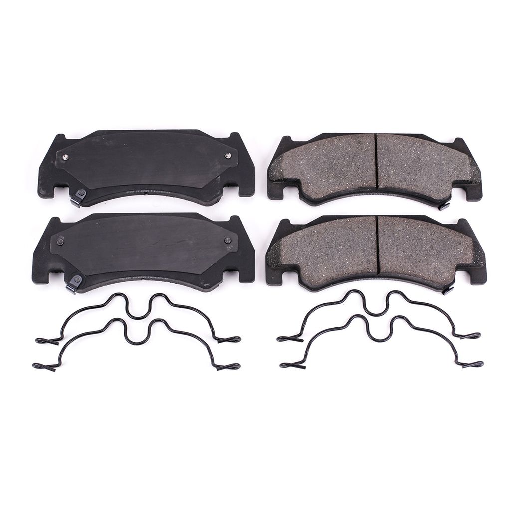 PowerStop 17-1085 - Z17 Low Dust Evolution Ceramic Brake Pads with Hardware