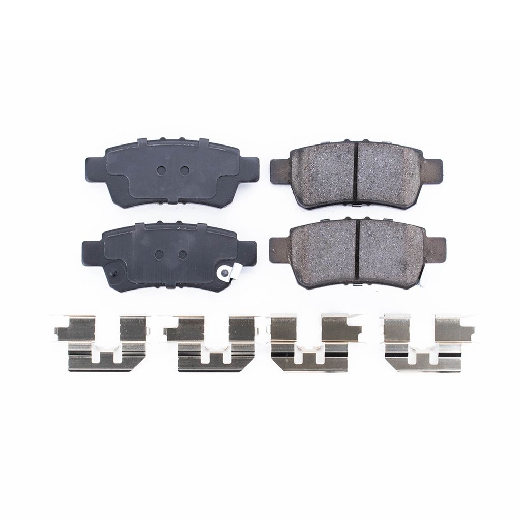PowerStop 17-1088 - Z17 Low Dust Evolution Ceramic Brake Pads with Hardware