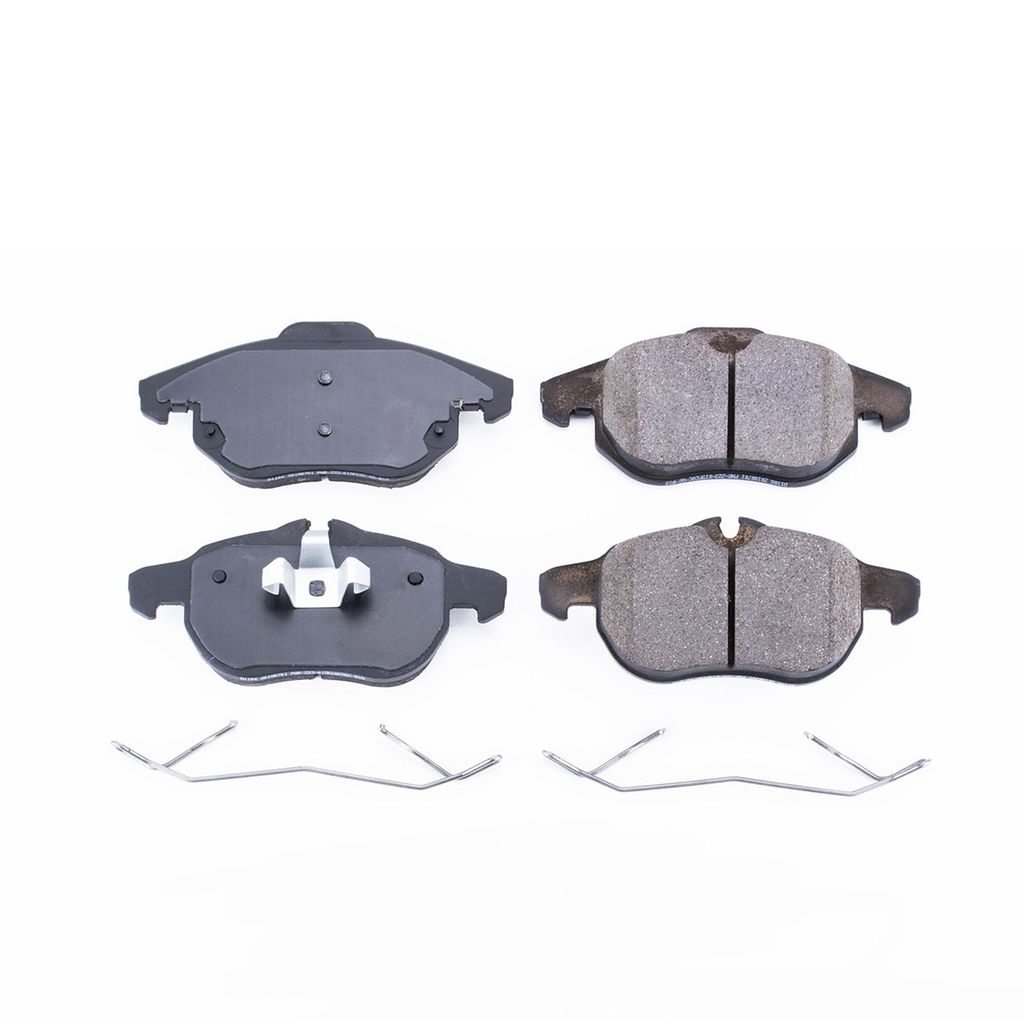 PowerStop 17-1106 - Z17 Low Dust Evolution Ceramic Brake Pads with Hardware